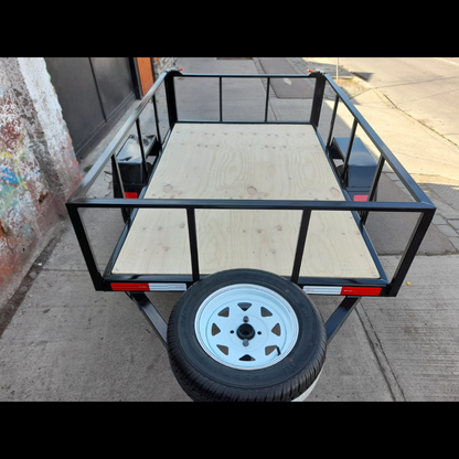 Carro multifuncional 2x1,30 mts. útil para 1.200 kg con paquete de resortes