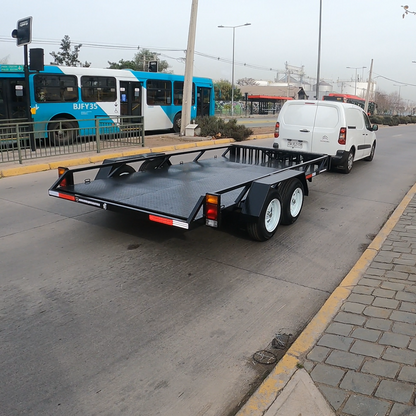 Carro multiuso de doble ejes de torsión para 2500 kilos