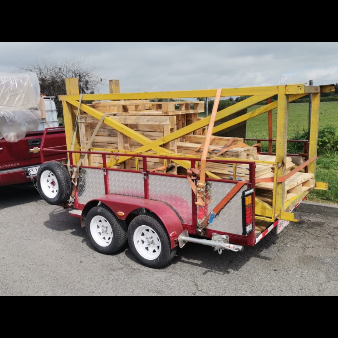 Carro de arrastre para tractor